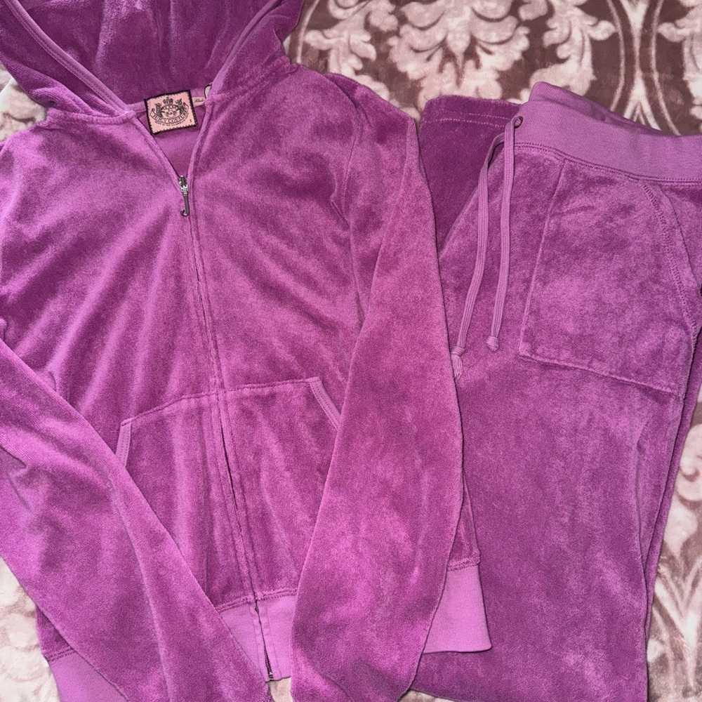 OG vintage terry cloth Juicy Couture tracksuit